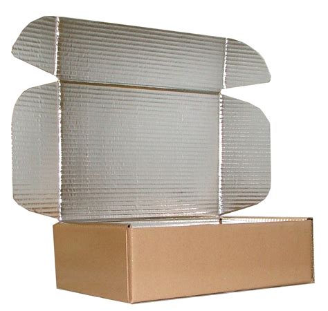 insulated metal boxes|insulated box for shipping food.